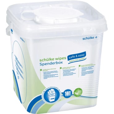 Schülke wipes safe & easy Spenderbox/ Spendereimer bagless system