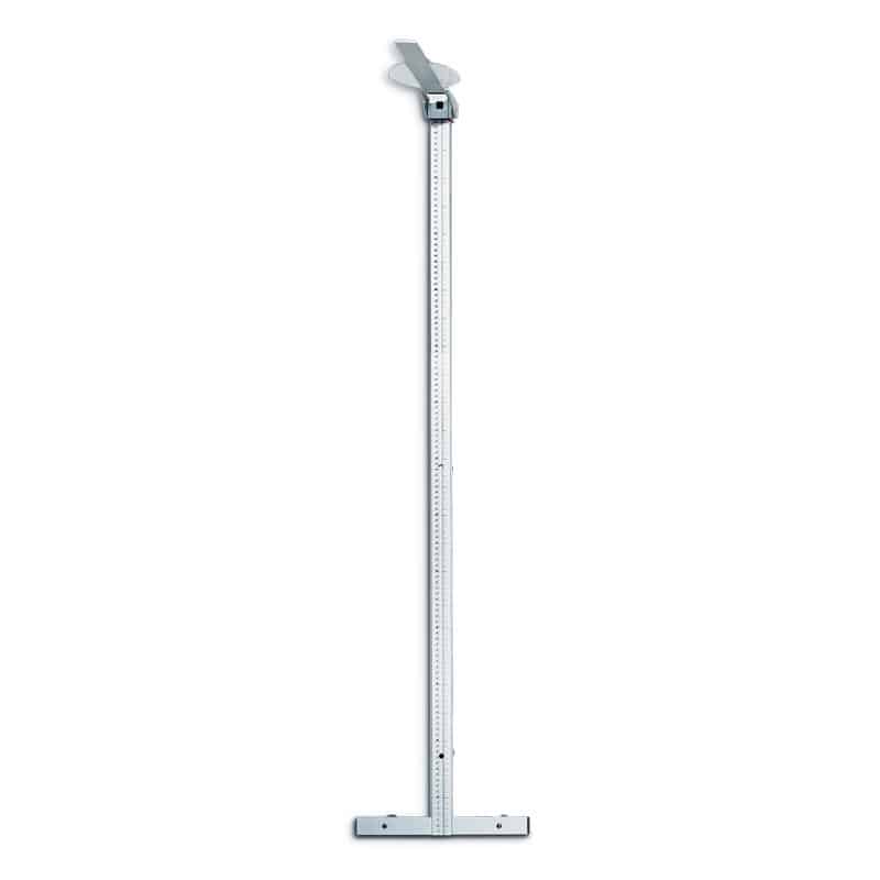 Seca 222 Teleskop-Messstab für Wandmontage - Messbereich von 6 bis 230 cm - Med-Praxisbedarf