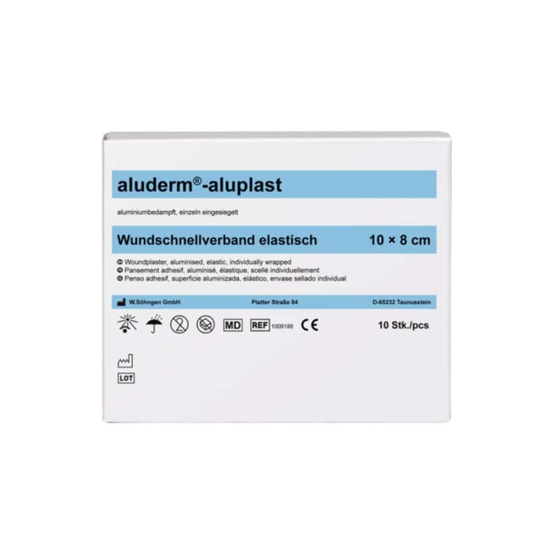 Söhngen W. - aluderm®-aluplast Wundpflaster - 10 x 8cm