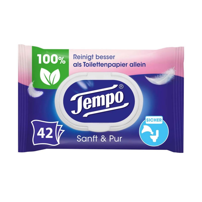 TEMPO feuchte Toilettentücher