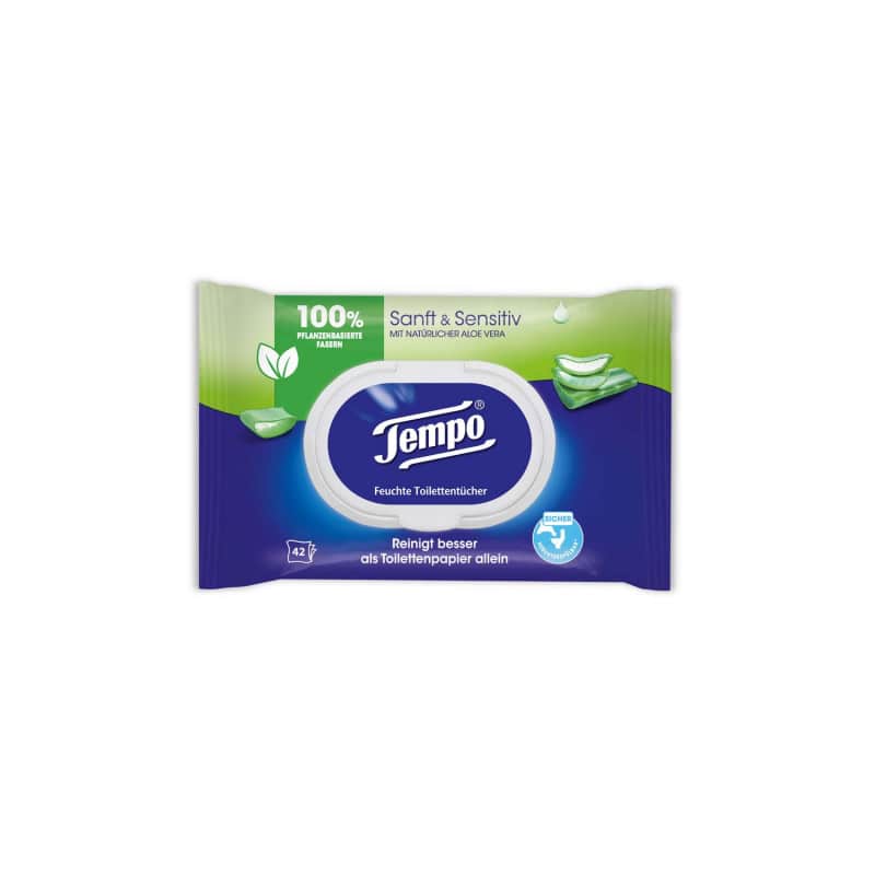 TEMPO feuchte Toilettentücher