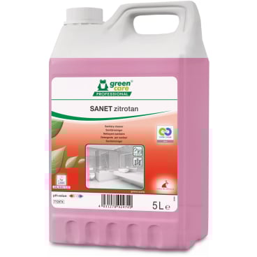 Tana Chemie GmbH - TANA green care SANET zitrotan Sanitärreiniger - 1 Karton = 2 x 5 l - Kanister