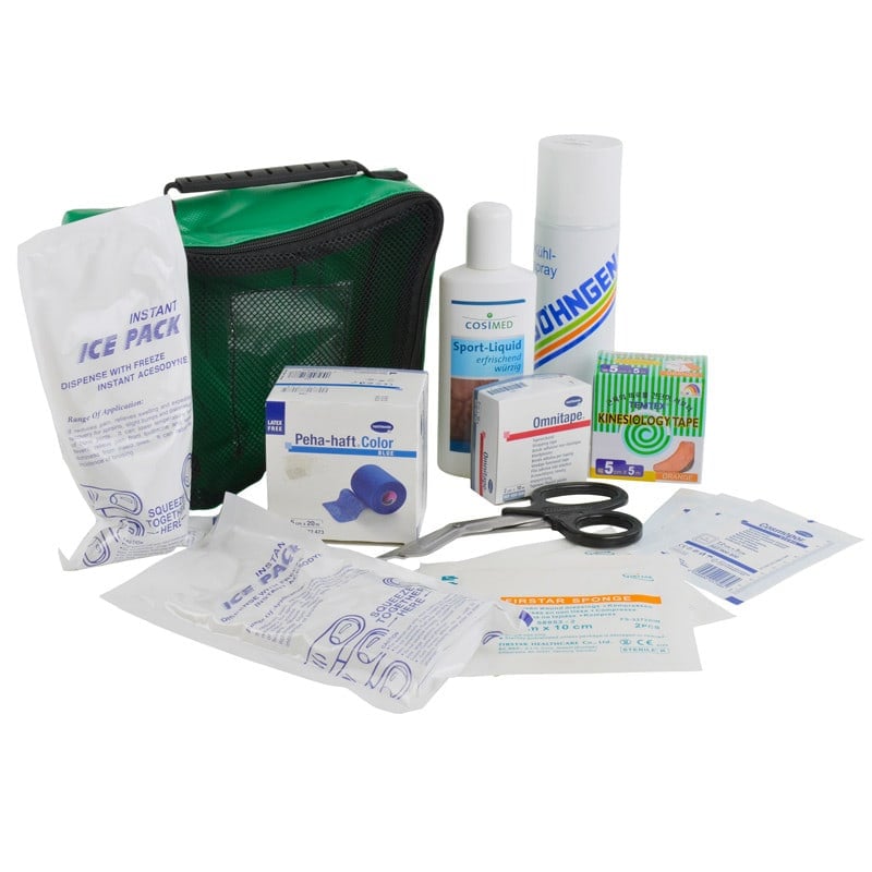 Befüllte Modultasche Verbandstoffe