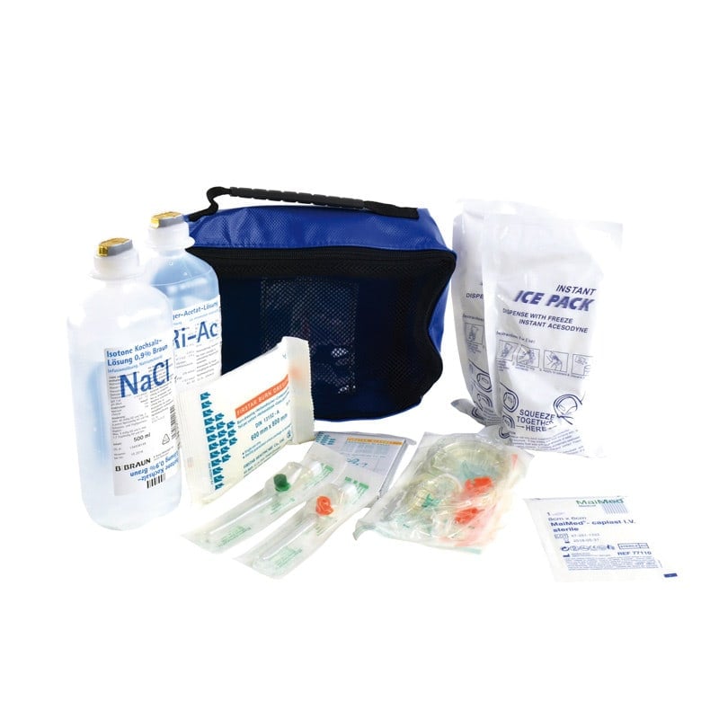 Befüllte Modultasche Verbandstoffe
