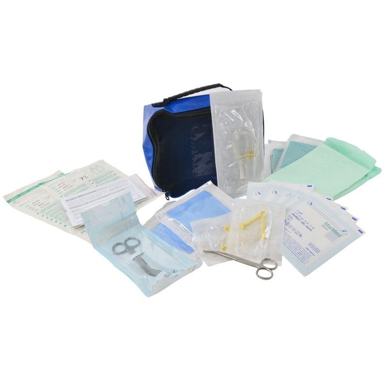 Befüllte Modultasche Verbandstoffe