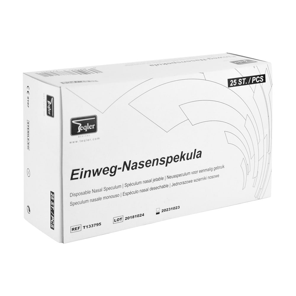 Einmal-Nasenspekulum, 25 Stück