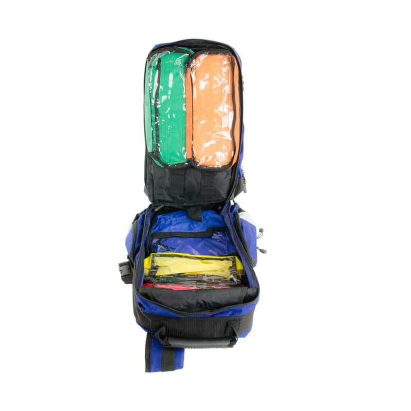 Notfallrucksack, gefüllt