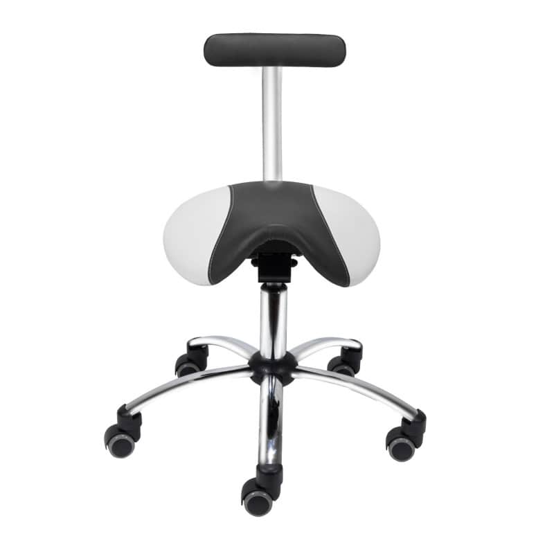 Sattelhocker mit abnehmbarer Lehne
