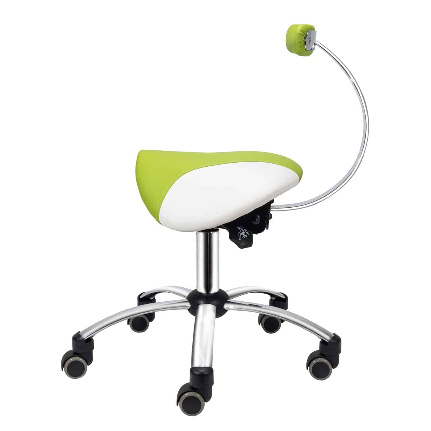 Sattelhocker mit abnehmbarer Lehne