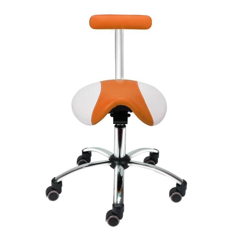 Sattelhocker mit abnehmbarer Lehne