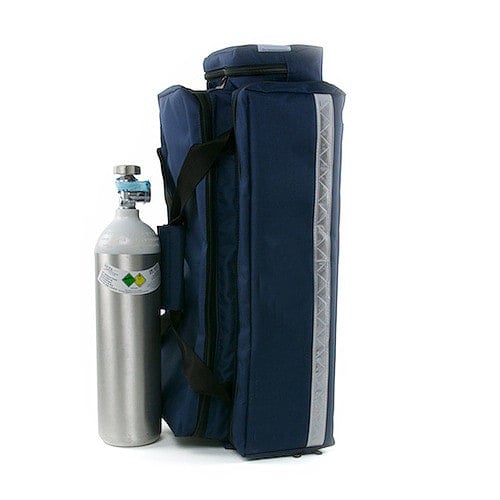 Sauerstoffsystem mit Leichtstahlflasche