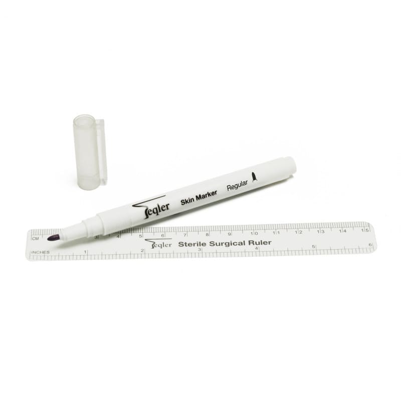 Sterile Hautmarker mit Lineal