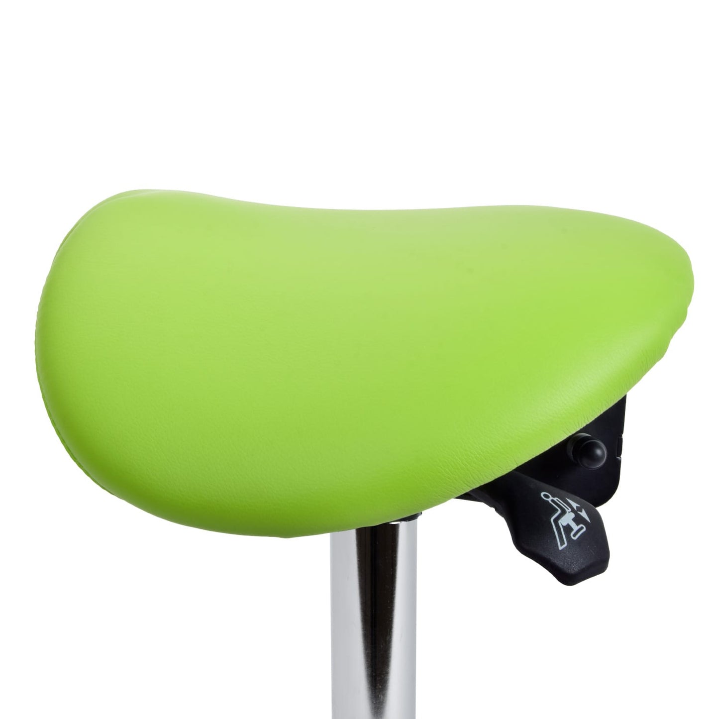 Teqler Drehhocker mit kippbarem Sattelsitz