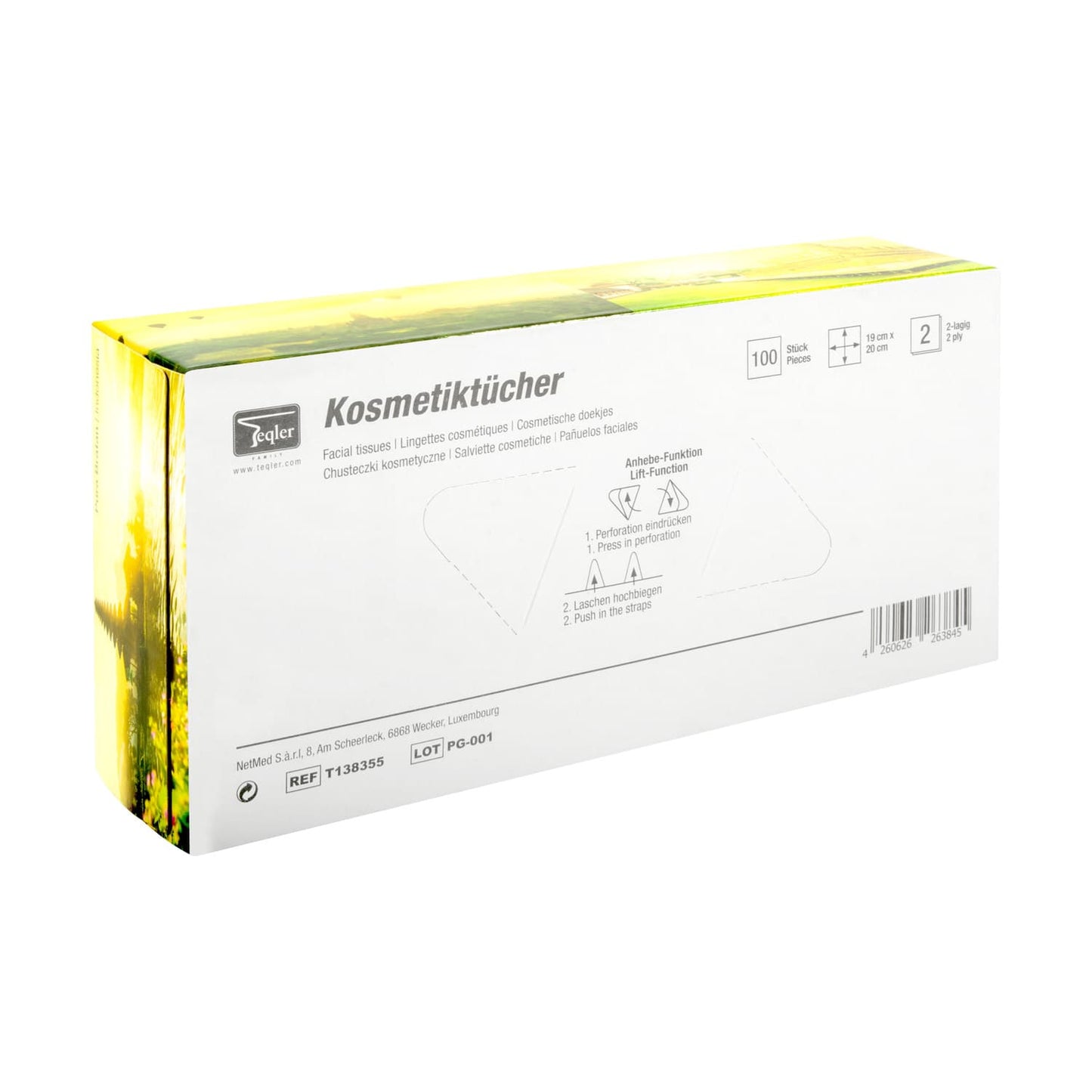 Teqler Kosmetik-Tücher