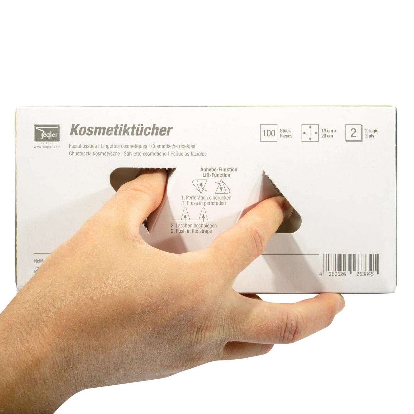 Teqler Kosmetik-Tücher