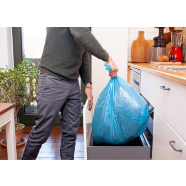 TSP Recycling Müllbeutel, 60 Liter, 68 x 73 cm, 25 µm, LDPE