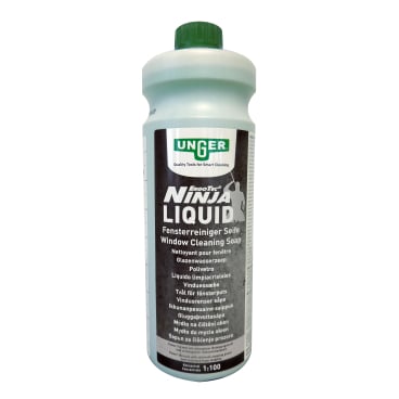 UNGER Ninja Liquid Fensterreiniger Seife, Konzentrat