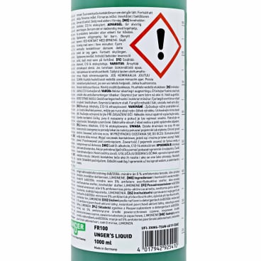 UNGER´S LIQUID Fensterreiniger Seife