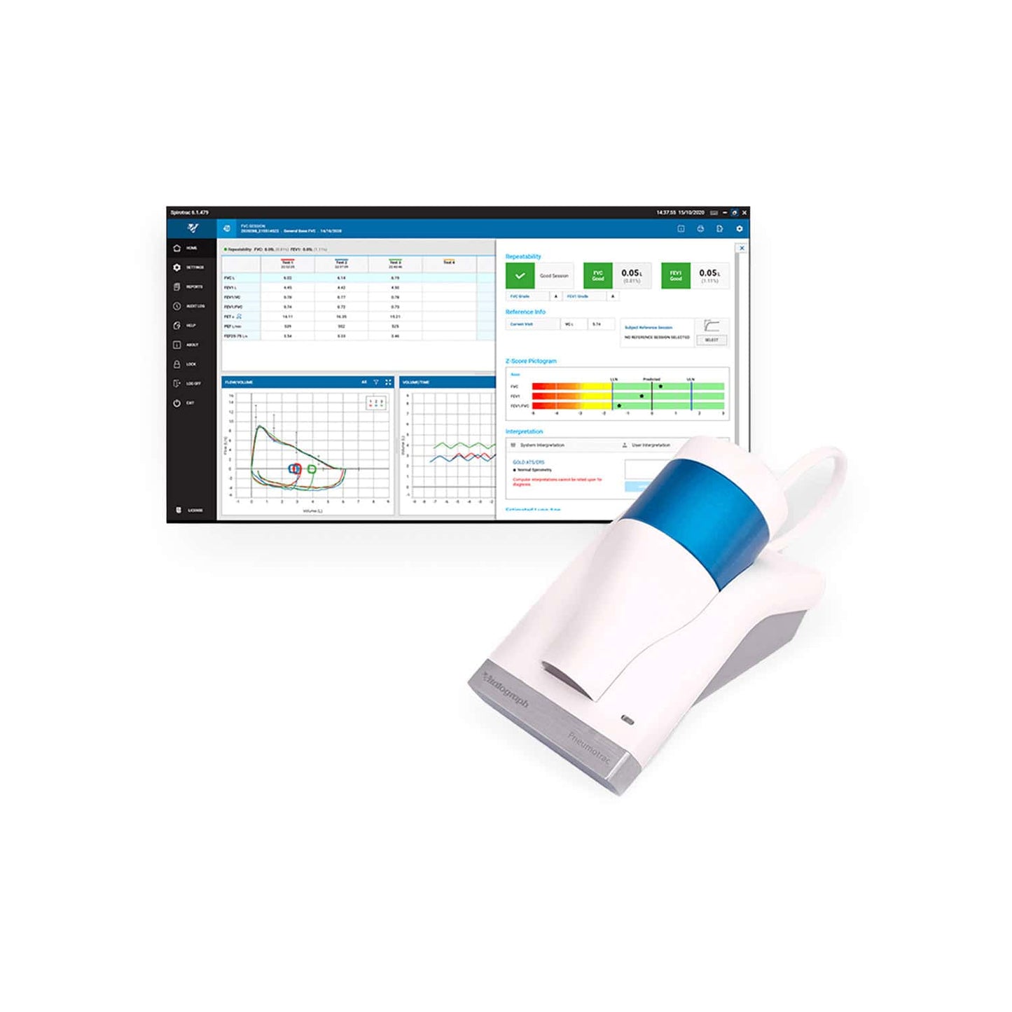 Vitalograph Pneumotrac™ Spirometer