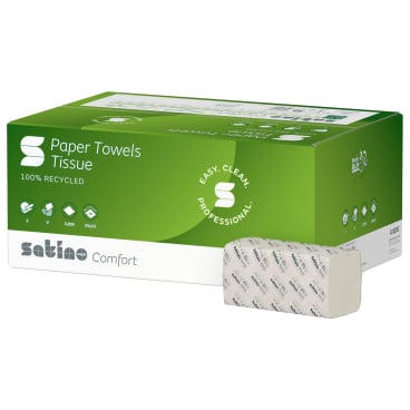 SATINO Comfort Handtuchpapier, 25 x 23 cm, PT3