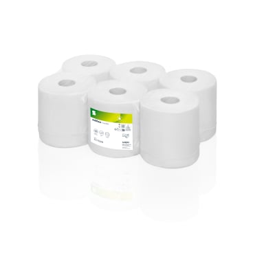 Satino Comfort Handtuchrollen, hochweiß, 1-lagig, CF1-kompatibel