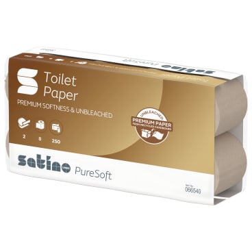 Satino PureSoft Toilettenpapier, 2-lagig, MT1-kompatibel