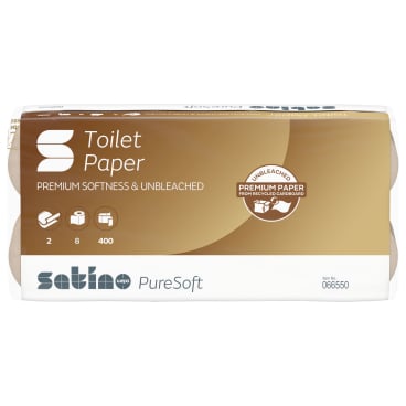 Satino PureSoft Toilettenpapier, 2-lagig, MT1-kompatibel
