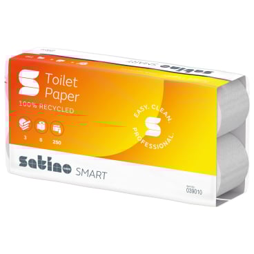Satino Smart Toilettenpapier, hochweiß, 3-lagig, MT1