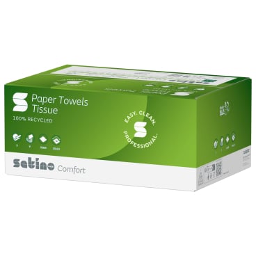 Satino comfort Handtuchpapier, V-Falz, PT3-kompatibel