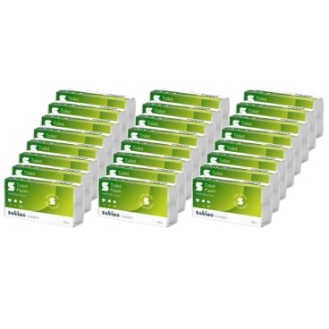 Satino comfort Toilettenpapier, hochweiß, 2-lagig, MT1