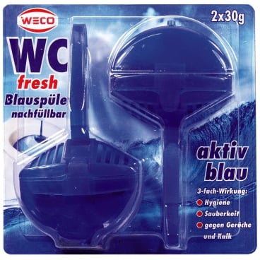 WECO WC Stein fresh Blauspüler, nachfüllbar