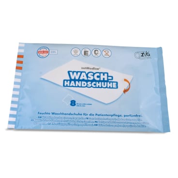 zetMedica® Feuchte Waschhandschuhe