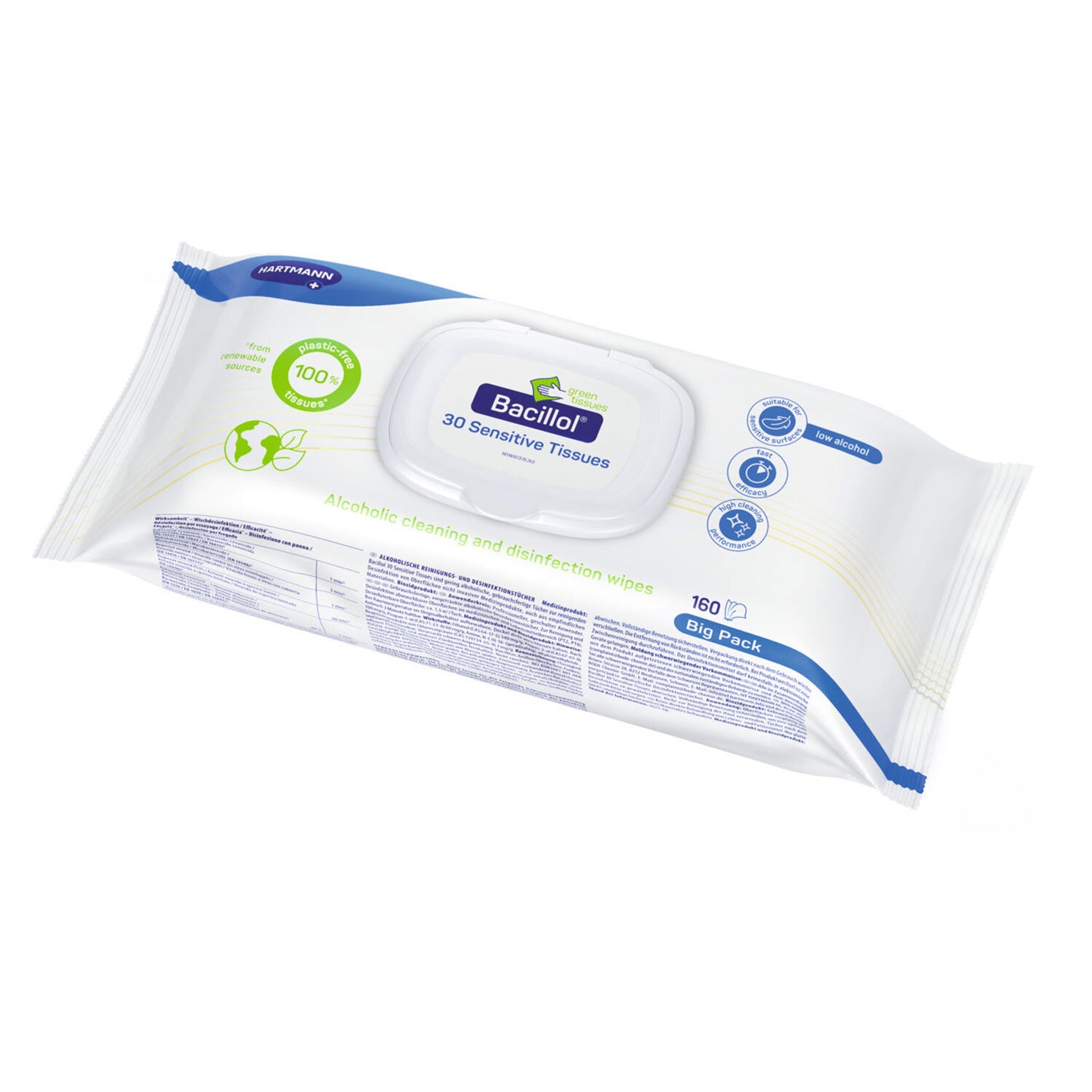 Bacillol 30 Sensitive Tissues, Flowpack | EAN 4031678079995 | PZN 16401474 | günstig kaufen