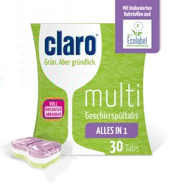 claro Multi Tabs Spülmaschinentabs