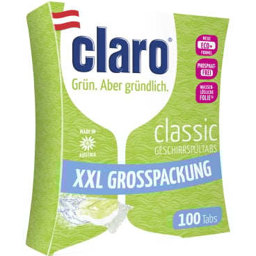 claro Öko Classic Tabs Spülmaschinentabs