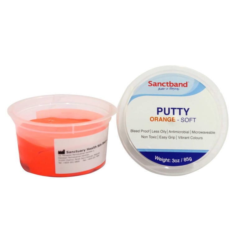 cosiMed - Sanctband Therapie-Knetmasse - leicht - Orange