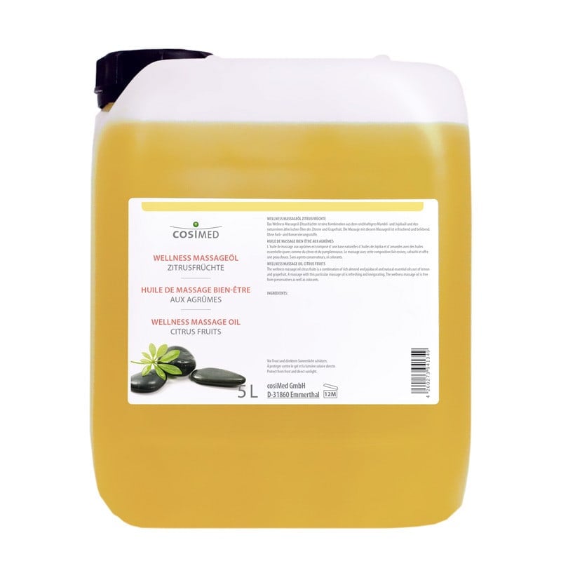 Wellness-Massageöl, Zitrusfrüchte
