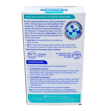 Dr. Beckmann Spülmaschinen Hygienereiniger