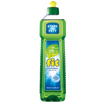 Fit Original Spülmittel, pflanzenbasierte Inhaltsstoffe