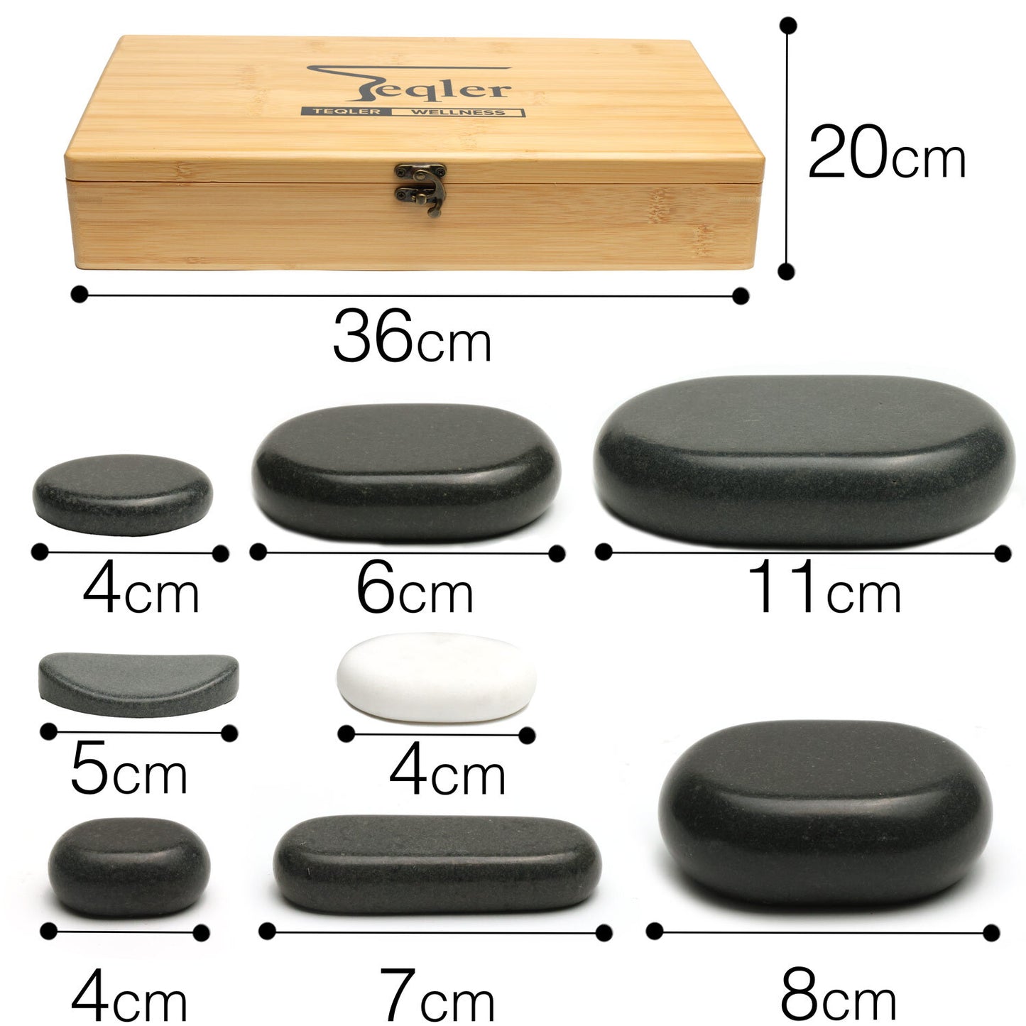 Hot Stone Set (45-teilig) | günstig kaufen