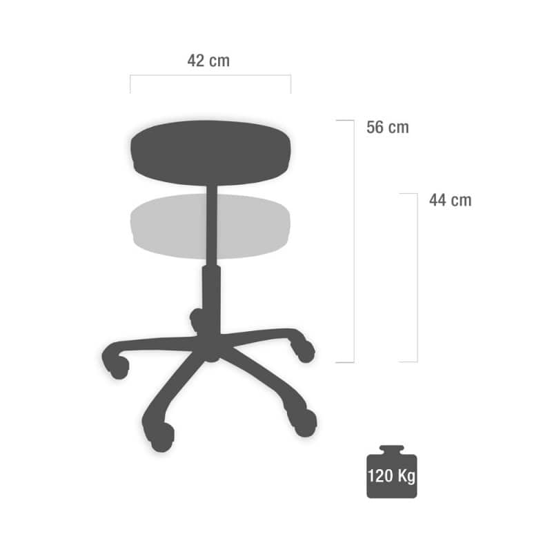 MyQuIZZ Funktionsdrehstuhl