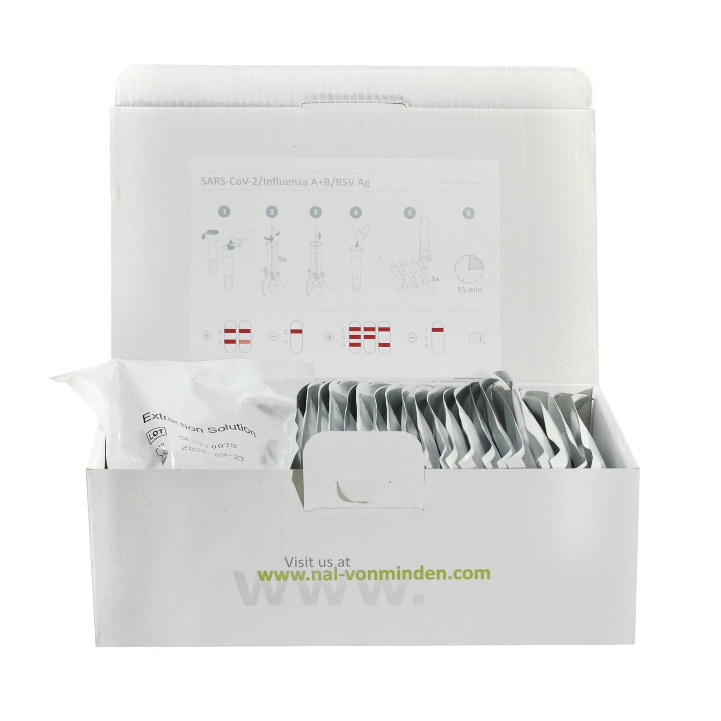 NADAL® SARS-CoV-2/Influenza A+B/RSV Ag Test (20er Box)