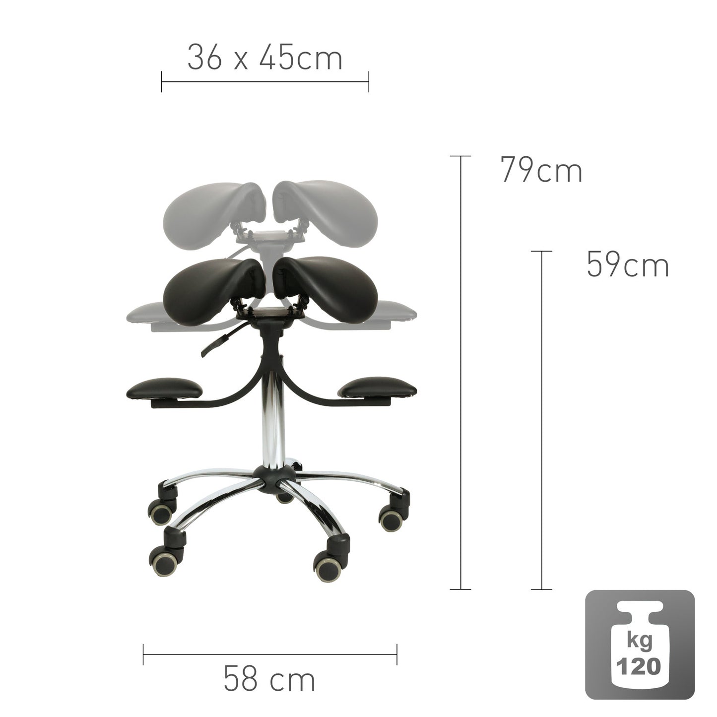 Sattelhocker „ErgoWork“ | EAN 4262431094317 | günstig kaufen