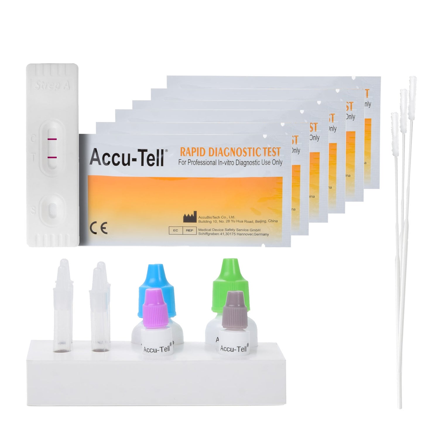 Strep-A-Schnelltest, 20 Stück | EAN 6970581430258 | günstig kaufen