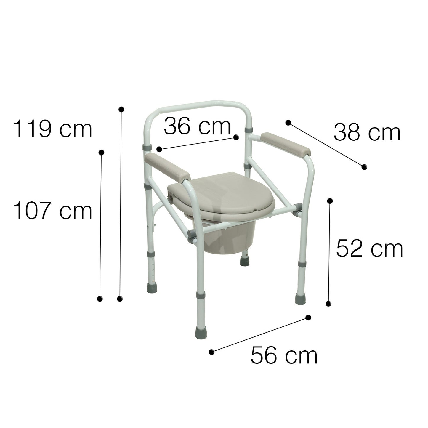 Toilettenstuhl BASIC | günstig kaufen