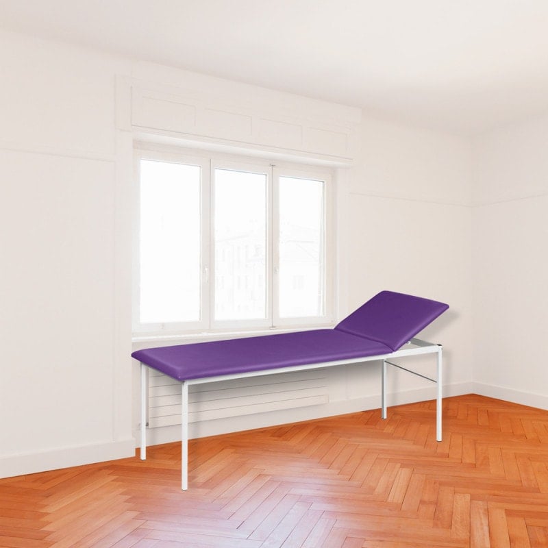Untersuchungsliege mit verstellbarem Kopfteil