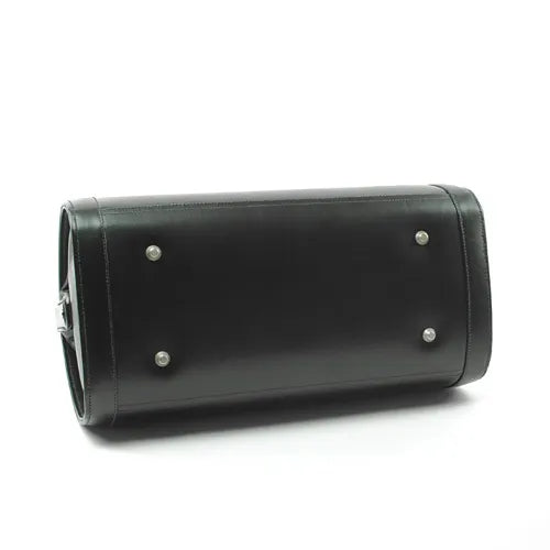 Leder Arzttasche Bradford von M.Wright & Sons - schwarz