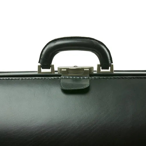 Leder Arzttasche Bradford von M.Wright & Sons - schwarz