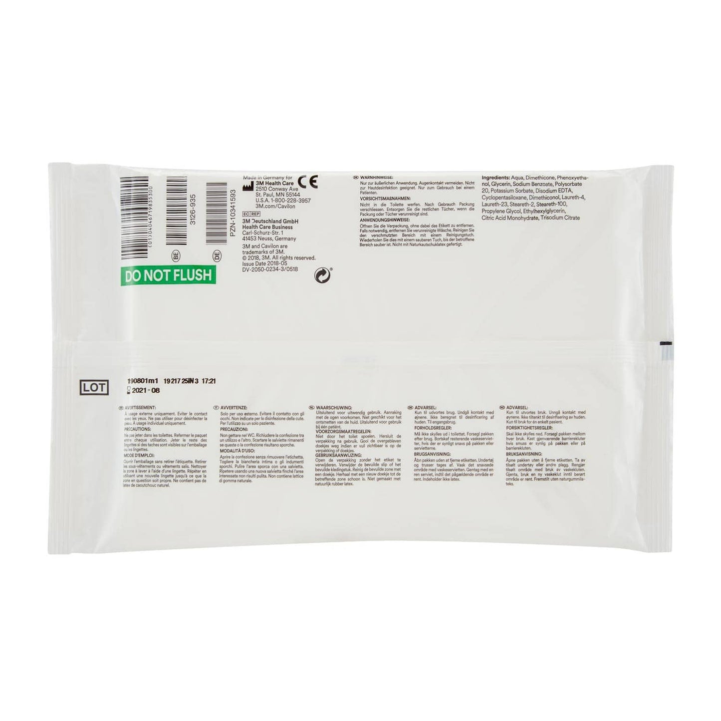 3M™ Cavilon™ Reinigungstücher
