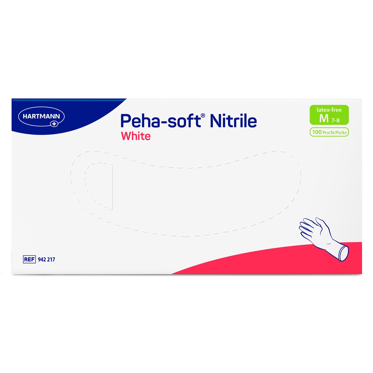 Nitrilhandschuhe Peha-soft nitrile white – Med-Praxisbedarf